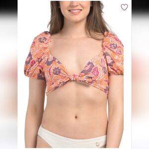 Cleobella Maude Swimsuit Paisley Top XS